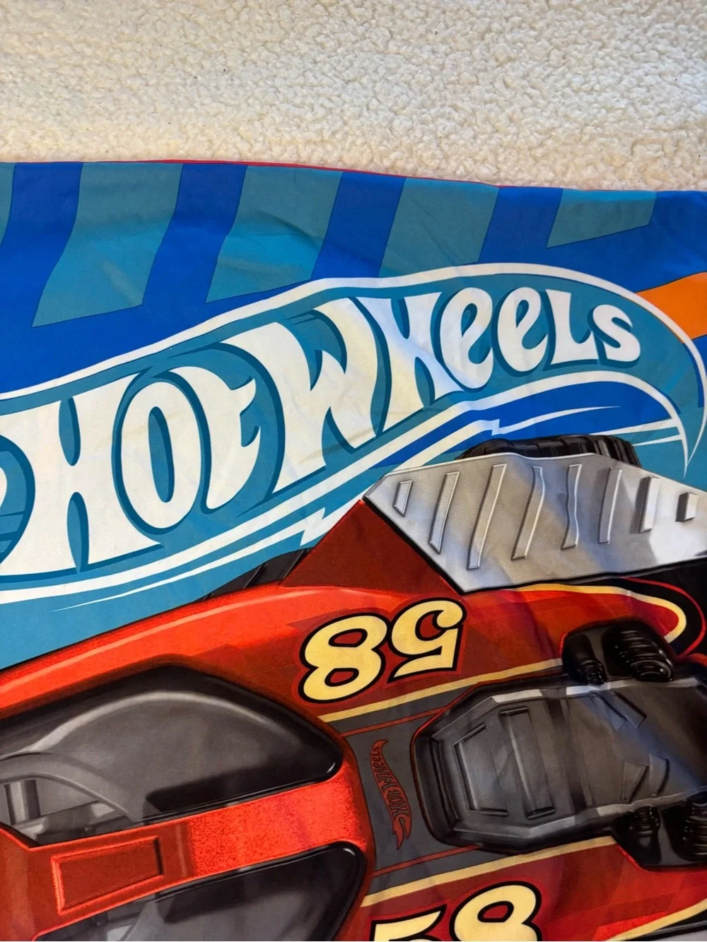 Hot Wheels Race Car Classic Twin Standard Pillowcase